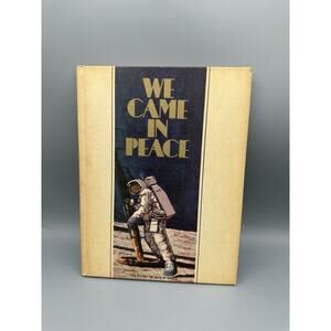 Vintage We Came In Peace Story of Man in Space Apollo NASA Gulf Promo Book